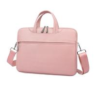 Aliuciku Laptop Tablet Bag, 13.3 15.6 17.3 Zoll, Sacoche pour Ordinateur Portable Pochette Housse PC Sac À Bandoulière Sac À Main Unisex's (Color : Pink, Size : 15.6-16 inch)