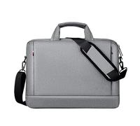 Aliuciku Sac pour Ordinateur Portable 13 14 15 Pouces, Housse pour Ordinateur Portable avec Bandoulière Housse pour Mallette D'ordinateur (Color : Gray, Size : 15 inch)