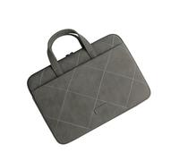 Aliuciku Sacoche pour Ordinateur 13,3 14 15,6 Pouces Sac Pochette Housse PC Imperméable Sac À Main Sac De Travail Sac Fourre-Tout Business (Color : DarkGray-A, Size : 13-13.3 inch)