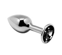 Alive Anal Pleasure Mini Plug Métal Noir Taille M 1 Unité