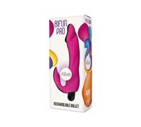Alive Bifun Pro Gode Vibrateur Rose 14.9cm 1 Unité