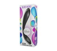 Alive Black Heart Stimulateur Anal 1 Unité