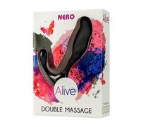 Adrien Lastic Masseur anal et prostatique Alive Nero – Double – 1ut