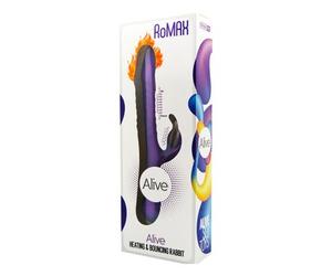 Alive Romax Vibrateur Rabbit Silicone Violet 1 Unité