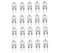 ALIVIM 20 Pièces G8 120V 20W 35W 50W Ampoule Halogène En Verre Lampe LED Perle Insérée Cristal Blanc Chaud,35W