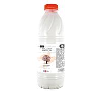 ALIX - Colle PVA Vinylique Blanche 1kg - Idéal Travaux Manuels et Loisirs Créatifs Dès 3 ans - Rentrée Des Classes - Fabrication Française