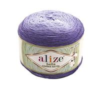 Alize Bella Ombre Batik 100 % coton 1 grosse pelote 250 g 900 m