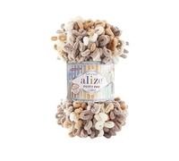 Alize Lot de 4 pelotes de laine douce 100 % micropolyester 400 g 6403