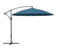 Alizé - Parasol déporté en aluminium et fibre de verre 3m Pagode bleu Bleu G