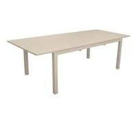 Table De Jardin En Aluminium 160 ? 240 Cm Genes Beige