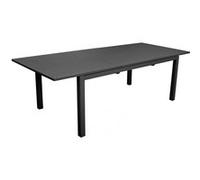 Table de jardin extensible aluminium - Genes - L.160/240 x l.100 cm - 6/10 personnes