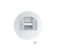 ALIZE TEMPO WC à cordon 5/30 TWC D125 mm - 1775 ANJOS Bouche d’extraction hygroréglable