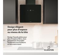 AlizeEdge Hotte aspirante | Tactile | Plate | Silencieuse | Construction | A+ A+