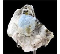 ALKALI-BERYL + TOURMALINE VERTE EN PROVENANCE D'AFGHANISTAN, DEO DARRAH - Pierre et Cristal Naturelle, Collection Rare 628.0 ct - Certificat d'Authenticité Inclus 70 x 55 x 48 mm G