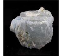 ALKALI-BERYL + TOURMALINE VERTE EN PROVENANCE D'AFGHANISTAN, DEO DARRAH - Pierre Naturelle Rare et Précieuse 136.0 ct - Certificat d'Authenticité Inclus 37 x 31 x 20 mm G