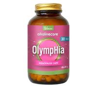 Alkaline Care OlympHia 120 Capsules - Complément naturel pour la ménopause avec 27 ingrédients actifs | Soulagement des bouffées de chaleur, équilibre hormonal et bien-être féminin