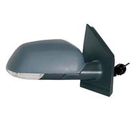 Alkar 6110111 Retroviseur complet, mécanique, convex, à peindre, avec clignotant