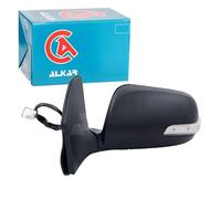 Alkar 6129266 Retroviseur complet, éléctrique, asphérique, chauffant, à peindre, rabattable electriquement, avec clignotant