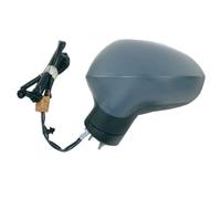 Alkar 6129804 Retroviseur complet, éléctrique, convex, chauffant, à peindre, rabattable electriquement, 7 FICHES