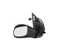 Alkar 6139283 Miroir asphérique chauffant électrique extérieur complet, Noir