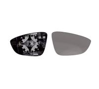 ALKAR 6432133 Miroir de rétroviseur chauffant convexe droit, Noir