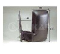 Alkar 9210977 Retroviseur complet, manuel, convex, bras moyen, 130-340 * 180 2 GLACES