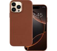 alkaya LUCID MagSafe Housse cuir intelligent iPhone 16 Pro marron