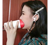 ALKISTA Amortisseur vocal pour la pratique du chant, les interprètes, le soulagement du stress, cuiseur vapeur vocal pour chanteurs, portable et insonorisé pour apprentissage à la maison pour