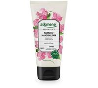 alkmene Baume pour les mains avec malve bio - Crème pour les mains sensibles et sèches - Crème végétalienne sans silicone, parabène, huile minérale, PEG, SLS et SLES - Soin de la peau (1 x 75 ml)