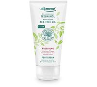 alkmene Crème pieds très secs et abîmés à l'huile d'arbre à thé australien - creme pieds tres secs crevasse - soin des pieds végan sans silicone, parabènes, huiles minérales (1x 100 ml)