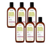 alkmene Lot de 6 flacons d'eau pour cheveux à l'ortie avec provitamine B5 250 ml - Baume pour les cheveux à l'ortie pour cuir chevelu sensible - Tonique capillaire, soin du cuir chevelu, lotion
