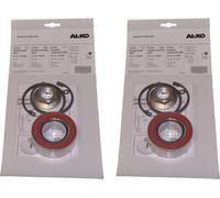 ALKO Jeu de 2 roulements de roue 1224803 Roulements 72/39x37 mm + accessoires - Roulements compacts Ecolager