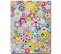 ALKOY Puzzle 1000 Pièces pour Adulte Takashi Murakami Japon La Technologie Softclick Signifie Que Les Pièces S'Emboîtent Parfaitement, Gris (50X75Cm)