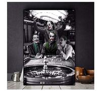 ALKOY Puzzle de Jigsaw 1000 Pièces Méchants Smoking Joker Movie Joaquin Phoenix Affiches Wood Adult Toys Décompression Jeu Jq339Mk