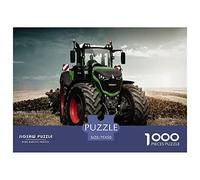ALKOY Puzzle Du Tracteur Et Combinant Pour Les Adultes | Design Imprimé de Puzzle de Puzzle/Tracteur Et Combinant La Moissonneuse-1/1000Pcs (75 * 50Cm)