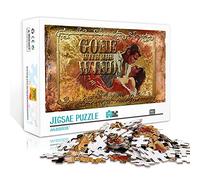 ALKOY Puzzles Pour Adultes 1000 Pcs Autant En Emporte Le Vent 1000 Pièces Premium Jigsaw Puzzle Adolescent Défi Jeu Cadeau Jouets Pour Adultes Enfants 38X26Cm