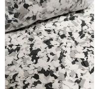 Alkrogiha Flocons époxy pour revêtements de sol, 0,5 kg - Puces de peinture décoratives pour béton, résine époxy et plans de travail, durables - Noir, blanc, gris clair