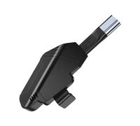 Alksubbm Adaptateur convertisseur USB C pliable pour téléphones portables offrant une charge PD60 W et une sortie 4K60 Hz avec prise en main confortable de type C Adaptateur de charge arrière de