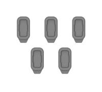 Alksubbm Bouchons de port de charge pour montres d'aventure sélectionnées Bouchon en silicone souple anti-poussière Design Accessoire d'entraînement Bouchons en silicone anti-poussière