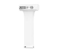 Alksubbm Bracelet de montre de 20 mm pour montre d'infirmière, sages-femmes, médecins, soins de santé, bracelet tendance en silicone pour homme et femme, outil détachable, support en métal, boucle de