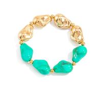 Alksubbm Bracelets élastiques tendance en résine - Design irrégulier unique pour femme - Accessoires élastiques extensibles - Bijoux décontractés - Accessoire de fête