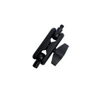 Alksubbm Bras de support de téléphone à double boule avec positionnement | Bouton de commande central pour les deux articulations, inclinaison et positionnement côte à côte, extension pour composants