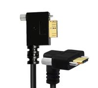 Alksubbm Câble d'interface d'appareil intégré, micro 3.0 mâle droit | Type-C vers USB Gen 1 B, conception de fixation de panneau, guide de câblage de données 5 Gbit/s