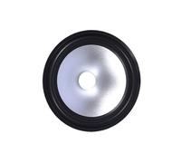 Alksubbm Cônes de woofer composites en fibre avec bords en mousse durable pour la restauration de haut-parleurs, cônes de réparation de haut-parleurs très basses