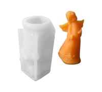 Alksubbm Design d'ailes angéliques en silicone souple pour projets de fabrication de savon parfumé