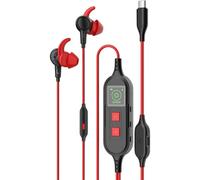 Alksubbm Écouteurs intra-auriculaires de type C avec suppression du bruit - Faible latence - Son clair de type C - Avec microphone