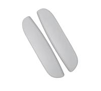 Alksubbm Ensemble de coussinets d'accoudoir arrière de cabine compatible | Housses de coussin en silicone gris pour l'entretien des garnitures de deuxième rangée et un usage quotidien