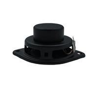 Alksubbm Haut-parleurs ronds solides de 36 mm avec blindage interne en caoutchouc pour boîtiers compacts transducteur sonore avec bords en caoutchouc
