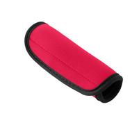 Alksubbm Housse de protection pour poignée de chariot - Housse de protection pour poignée de bagage - Identificateur de valise de voyage en néoprène - Housse antidérapante, Rouge, Medium