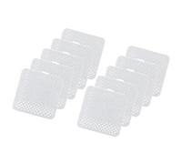 Alksubbm Lot de 10 présentoirs de boucles d'oreilles en acrylique - Idéal pour une exposition en magasin et un usage domestique